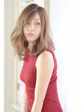 グランアージュ 柏西口店(grandage) エアリーふわミディセミロング #ココアブラウン#20代30代40代#柏