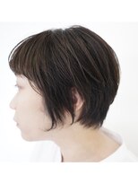 ジャムズヘアアンドスパ 岩国店(JAM's hair &spa) 【オシャレショート×オリーブカラー】