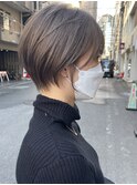 ハイグレージュミニマム束感ショート担当カタダ【堀江】