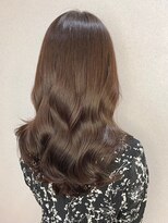 大人かわいいコテ巻き＊ショコラベージュ70 ZinaCENTRAL