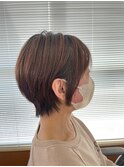 すっきりショートボブ