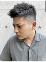 ロンド アンブル 四条烏丸(Lond ambre) 【Lond ambre】萱原大幹 ジェットモヒカン/短髪/メンズカット