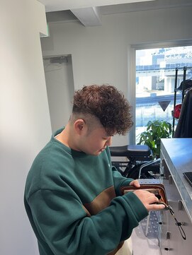 パーク バイ クリーム 大宮(PARK by CREAM) 【メンズパーマ】スペインカール