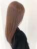 【乾燥対策×縮毛矯正】髪質改善シルキーストレート+トリートメント￥17800