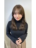 10代20代30代　ロング　アッシュグレー