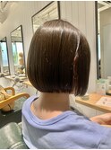 ショートカット20代30代40代前髪なし面長丸顔ショートボブ