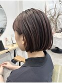 ミニボブ×ラベンダーピンク