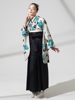 卒業式ヘアセット／袴着付け