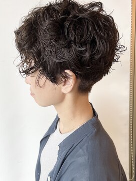 モリオフロムロンドン 原宿本店(morio from London) 【morio原宿】ショートヘアくるくるパーマ