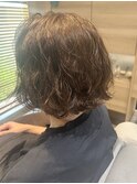 似合わせ大人パーマ