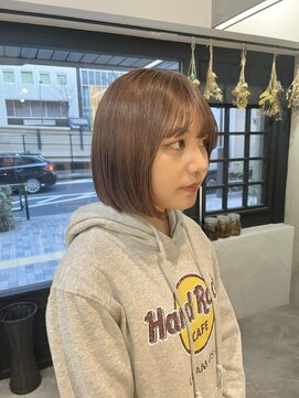 ノエル 池袋店(noel) 【noel】manami×ブリーチなしベージュ