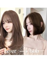 コート 表参道(Cote)&nbsp;レイヤーカットからボブヘアへのスタイルチェンジ