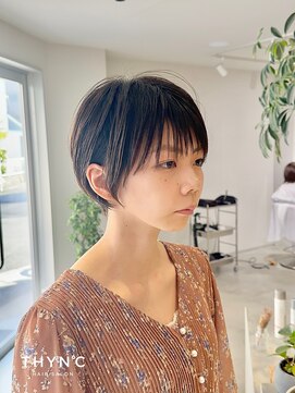 シンク(THYN°C) マッシュショート/丸みショート/小顔ショート/20代/30代/40代