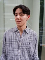 オーオシカシカスペース(OOO YY Space)&nbsp;お洒落に清潔感を＋。センターパートパーマ