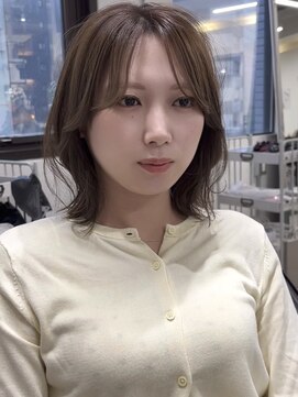 クレム 博多駅店(ChLem) 伸ばしかけ結べる ミディアムレイヤー