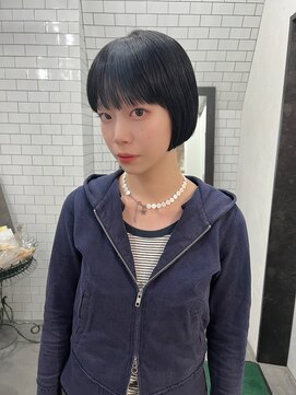 レガーレ(Legare) 切りっぱなし×ミニボブ×黒髪