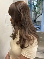 キーチェ 梅田中崎町(keych)&nbsp;毛流れレイヤーカット/ミディアム/髪質改善/縮毛矯正