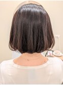 【HAIR RELAX Blono】髪質改善で整えるツヤ柔ボブ