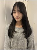 暗めグレージュカラー