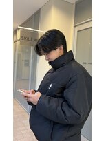 スキルアイマ(SKILL ima) センターパート/ニュアンスパーマ