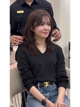 シュガー(Sugar) 透明感カラー/ワンホンヘア/韓国ヘア/顔まわり/大阪/梅田