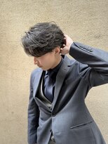 ジーナ 天神(Zina) 【福岡/天神/メンズパーマ】フェザーショート