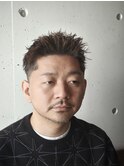 20代30代40代【ランダムパーマ】刈り上げ大人男子