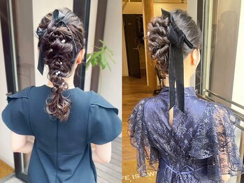 tida smile目黒駅前店［ヘアセット/ヘアメイク/ヘアアレンジ］【5/30 OPEN（予定）】の写真/【早朝のご予約も可能】特別な日のヘアセットはプロにお任せしませんか？憧れのパーティーヘアを目黒で！