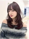 レイヤーカット/ココアブラウン/ニュアンス/髪質改善/渋谷
