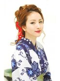 浴衣にあう☆セクシーアップ《ヘアセット&着付 GEKKABIJIN》