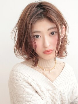 アグ ヘアー リッカ 御所野店(Agu hair ricca) 《Agu hair》大人無造作アンニュイボブ