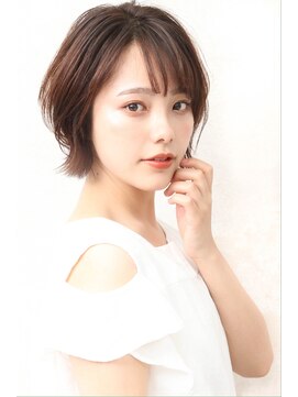 シトロン ブラン(CITRON blanc) 大人かわいい耳掛け外ハネボブ 無造作☆