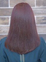 オーブ ヘアー クレイ 高知3号店(AUBE HAIR clay)&nbsp;ピンクパープル♪サラ艶ストレート