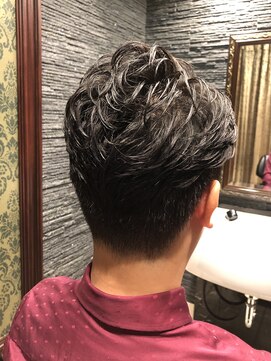 プレミアムバーバー 赤坂店(PREMIUM BARBER produce by HIRO GINZA) ツーブロックビジネスパーマ