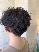 ペネロープ(Penelope)&nbsp;【新宿ペネロープ】マッシュショートウェーブパーマ  担当 RYO