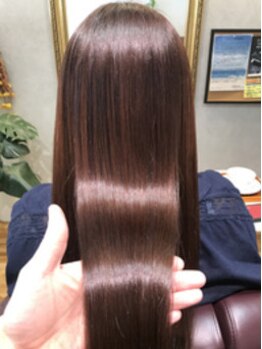 ヘアーアンドスパ エニシ(Hair Spa ENISHI)の写真/【半個室/完全予約制】髪の内側からケアして、髪の老化を予防！大人女性の理想のツヤ髪へ☆