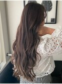 フェイスフレーミング×ロングスタイル