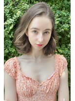 リークフー(Ree cu fuu)&nbsp;大人かわいいフェイスフレーミングカラーボブ♪藤沢