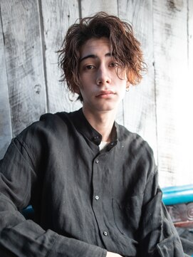 サニーデイ 横浜戸部店(SUNNY DAY) ニュアンスカール×ナチュラルブラウン