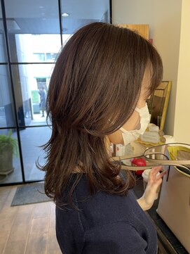 クローゼット 新宿(closet) イメチェンチェリーブラウン[髪質改善/ヘッドスパ白髪染め/新宿]