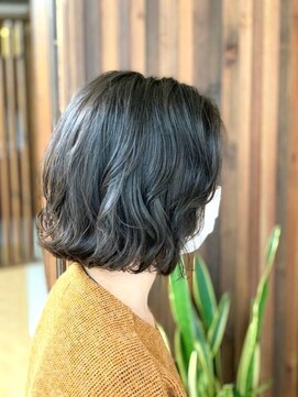 クオリス 上福岡店(QUALIS) ミディアム/黒髪/デジタルパーマ/無造作パーマ/20代30代40代/