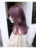 透け感ピンクパープル