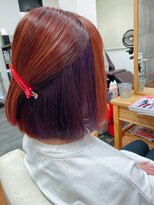 マーチ(MARCH)&nbsp;ボブ×インナーカラー