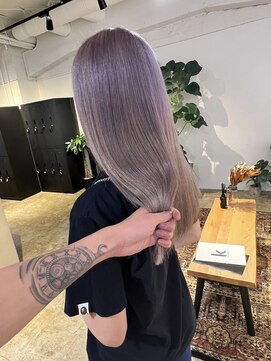 メリー オオサカ(Merly Osaka) 透け感スッケスケ！透明感カラー_white lavender beige_