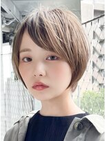 アマトウキョウ 表参道(AMA TOKYO) 似合わせカット　横顔美人　くせ毛ショート　大場猛