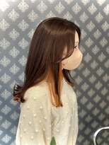 スーリールアドラーブルヘア(Sourire Adorable Hair)&nbsp;大人かわいいインナーオレンジ