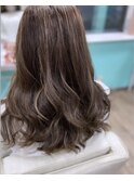 アッシュベージュ ハイライト