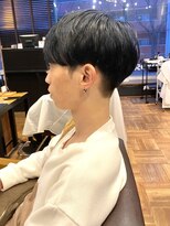 アイリーヘアデザイン(IRIE HAIR DESIGN) 【IRIE HAIR赤坂】ネイビーブラック×マッシュ