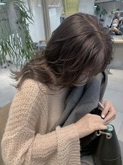 【Lomalia渋谷】ブリーチで作るグレージュ/エアリーロング/美髪
