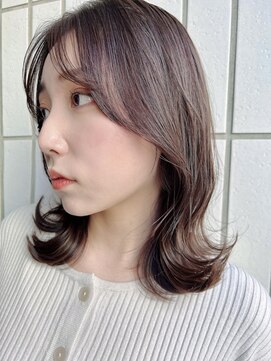 ディスオモテサンドウ 表参道(This OMOTESANDO) くびれレイヤー☆モカグレージュ